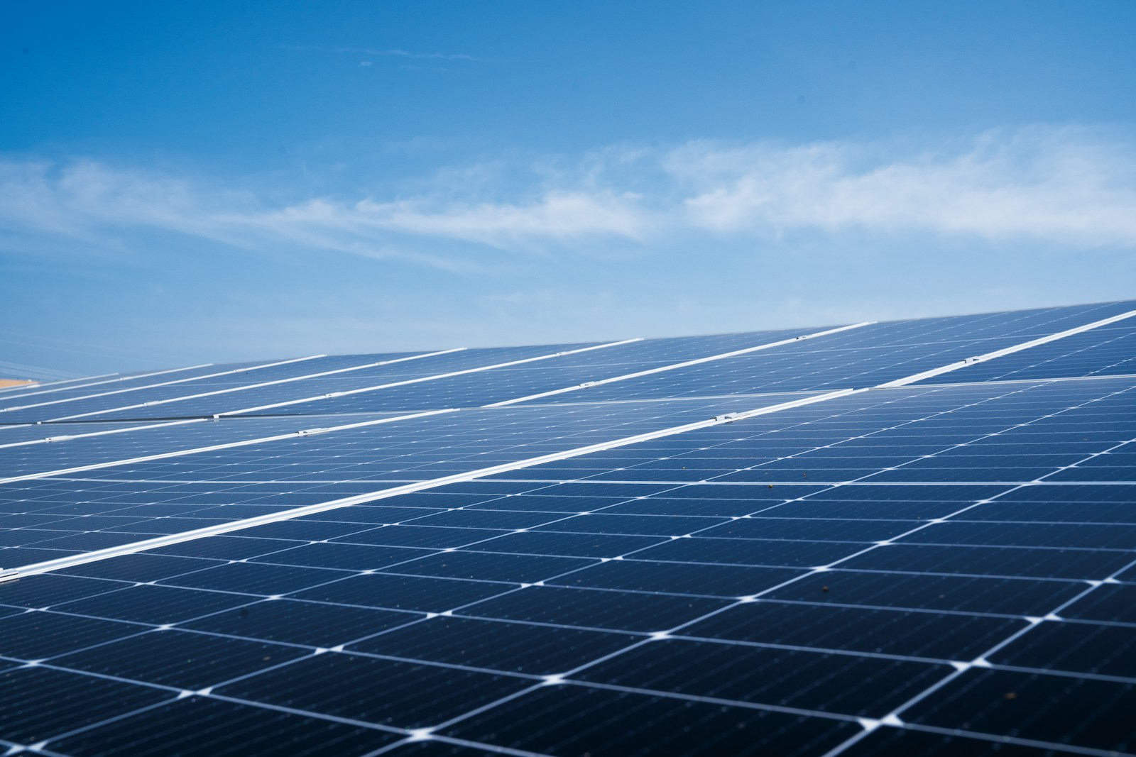 Rooftop solar panels — illustrative example